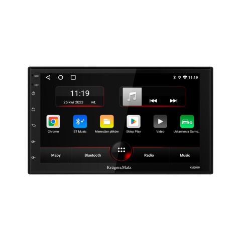 Radio Samochodowe Kruger&Matz CarPlay/AndroidAuto 7" 2DIN Bluetooth USB AUX