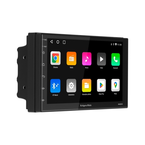 Radio Samochodowe Kruger&Matz CarPlay/AndroidAuto 7" 2DIN Bluetooth USB AUX