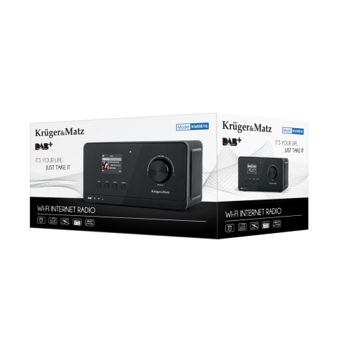Radio internetowe Kruger&Matz FM DAB+ pilot