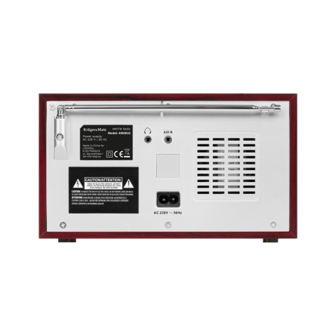 Radio kuchenne FM/AM domowe Kruger&Matz mocny głośnik AUX jack 3.5mm Radio kuchenne FM/AM domowe Kruger&Matz mocny głośnik AUX jack 3.5mm