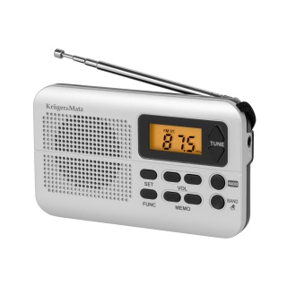 Radio przenośne FM AM JACK na baterie KrugerMatz