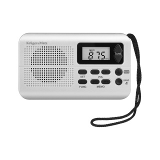 Radio przenośne FM AM JACK na baterie KrugerMatz