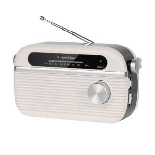 Radio przenośne analogowe zasilanie 5V lub baterie Kruger&Matz Bluetooth