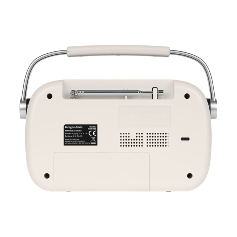 Radio przenośne analogowe zasilanie 5V lub baterie Kruger&Matz Bluetooth