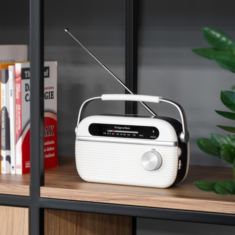 Radio przenośne analogowe zasilanie 5V lub baterie Kruger&Matz Bluetooth
