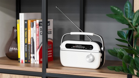 Radio przenośne analogowe zasilanie 5V lub baterie Kruger&Matz Bluetooth