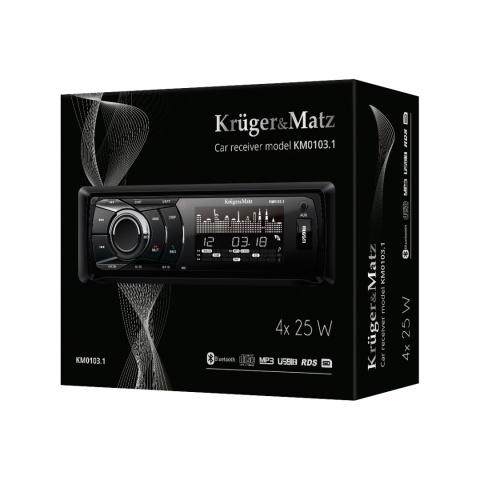 Radio samochodowe 1 DIN Kruger&Matz KM 103.1