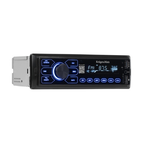 Radio samochodowe Bluetooth Kruger&Matz 1 DIN USB AUX Jack 3,5 mm microSD