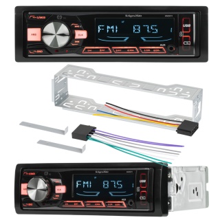 Radio samochodowe Bluetooth Kruger&Matz 1 DIN USB AUX PILOT microSD