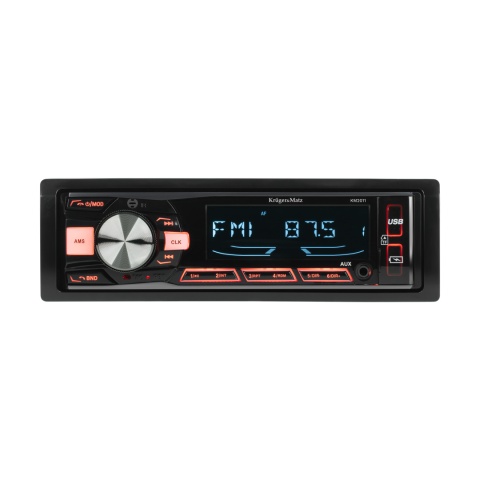 Radio samochodowe Bluetooth Kruger&Matz 1 DIN USB AUX PILOT microSD