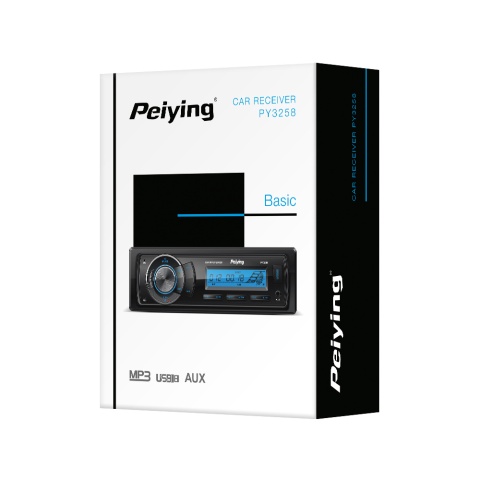 Radio samochodowe Bluetooth USB AUX 1 DIN Peiying Radio samochodowe Bluetooth USB AUX 1 DIN Peiying