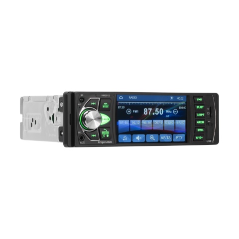 Radio samochodowe Kruger&Matz Bluetooth 4" AUX gniazdo kamery cofania 1 DIN