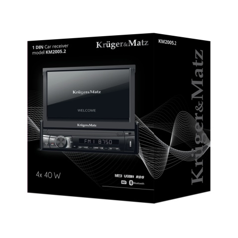 Radio samochodowe Kruger&Matz KM 2005.2 Radio samochodowe Kruger&Matz KM 2005.2