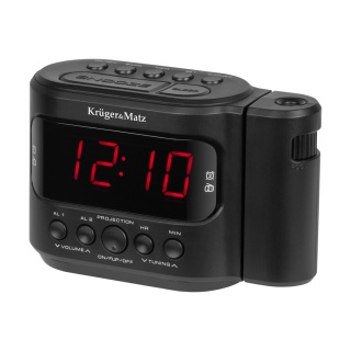 Radiobudzik Kruger&Matz AM/FM timer drzemka LED