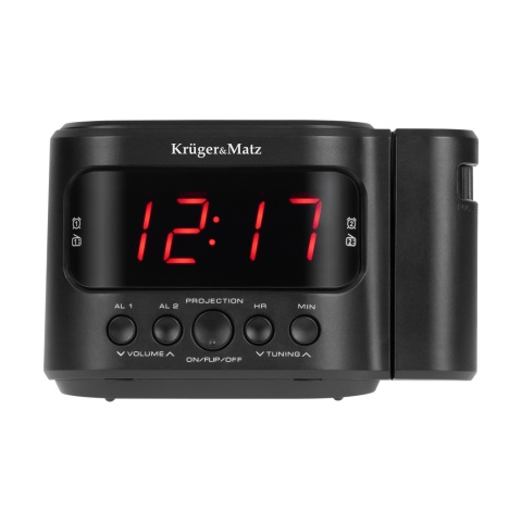 Radiobudzik Kruger&Matz AM/FM timer drzemka LED Radiobudzik Kruger&Matz AM/FM timer drzemka LED