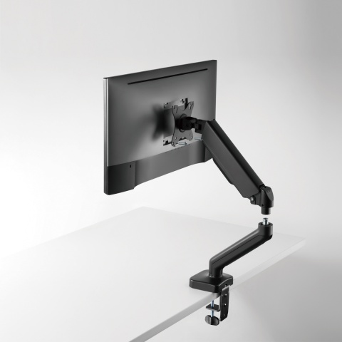 Elegancki uchwyt do monitora Cabletech 17" - 32" ruchomy 9 kg do blatu Elegancki uchwyt do monitora Cabletech 17" - 32" ruchomy 9 kg do blatu