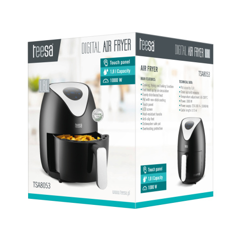 Frytkownica beztłuszczowa TEESA DIGITAL AIR FRYER
