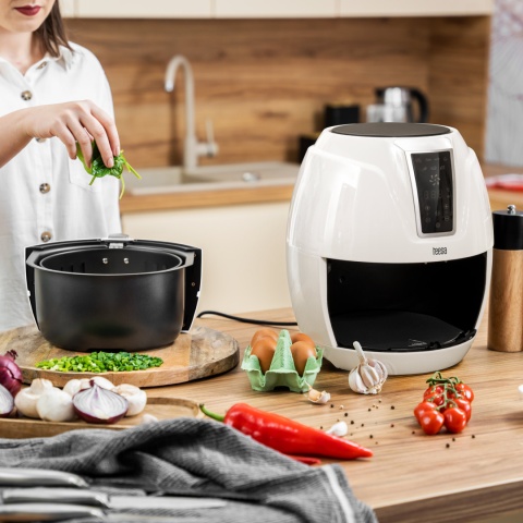 Frytkownica beztłuszczowa Teesa AIR FRYER 3.2L 1400W wyświetlacz LCD