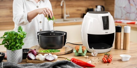 Frytkownica beztłuszczowa Teesa AIR FRYER 3.2L 1400W wyświetlacz LCD