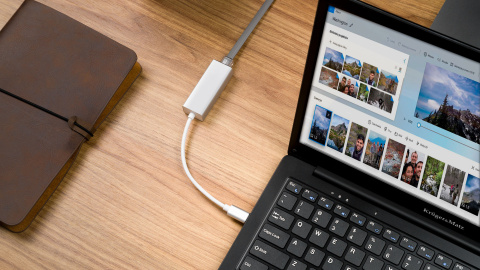 Karta sieciowa adapter USB-C LAN Ethernet RJ45 Karta sieciowa adapter USB-C LAN Ethernet RJ45