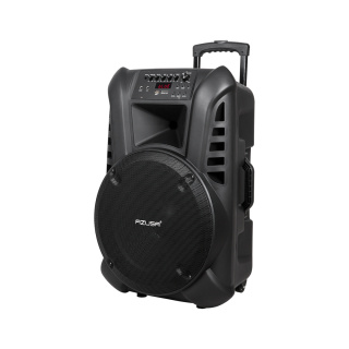 Kolumna aktywna karaoke gitara 120W BT SD USB FM Akumulator 2x MIKROFON