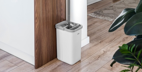 Mop dwukomorowy Teesa New Clean R13 płaski 2x mikrofibra 5,7L