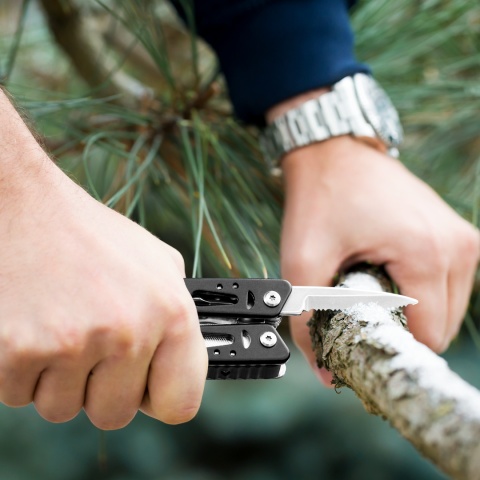 Multitool narzędzie wielofunkcyjne 10w1 nóż otwieracz śrubokręt Rebel Multitool narzędzie wielofunkcyjne 10w1 nóż otwieracz śrubokręt Rebel
