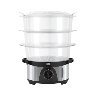 Parowar gotowanie parą Teesa 9,6L 750W 3 poziomy