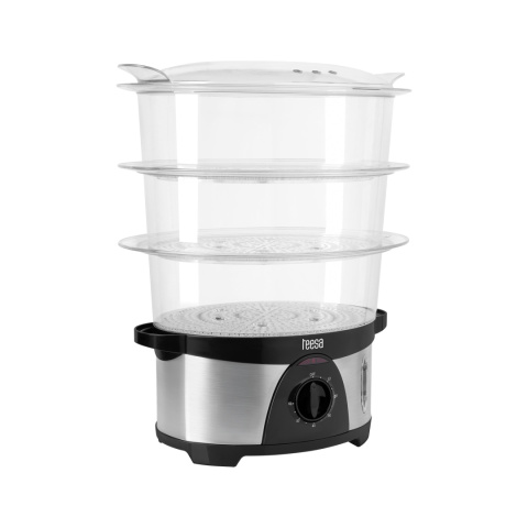 Parowar gotowanie parą Teesa 9,6L 750W 3 poziomy