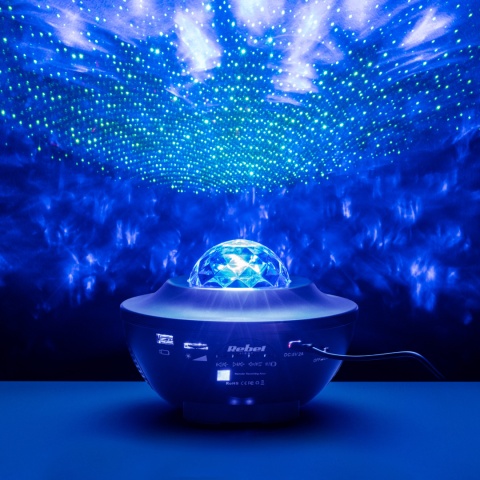 Projektor Gwiazd LED lampka nocna głośnik pilot Projektor Gwiazd LED lampka nocna głośnik pilot