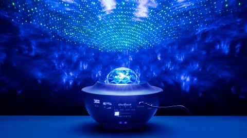 Projektor Gwiazd LED lampka nocna głośnik pilot Projektor Gwiazd LED lampka nocna głośnik pilot