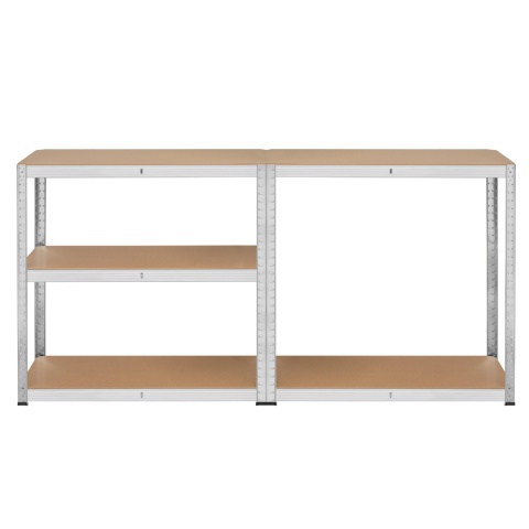 Regał metalowy magazynowy 2w1 5 półek garażowy 180x90x40cm 750kg Rebel Regał metalowy magazynowy 2w1 5 półek garażowy 180x90x40cm 750kg Rebel