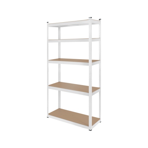 Regał metalowy magazynowy 2w1 5 półek garażowy 180x90x40cm 750kg Rebel Regał metalowy magazynowy 2w1 5 półek garażowy 180x90x40cm 750kg Rebel