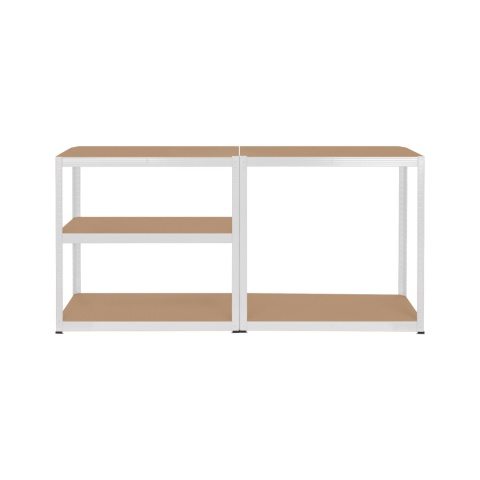 Regał metalowy magazynowy 2w1 5 półek garażowy 180x90x40cm 750kg Rebel Regał metalowy magazynowy 2w1 5 półek garażowy 180x90x40cm 750kg Rebel