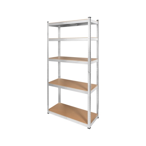 Regał metalowy magazynowy 2w1 5 półek garażowy 180x90x40cm 750kg Rebel Regał metalowy magazynowy 2w1 5 półek garażowy 180x90x40cm 750kg Rebel