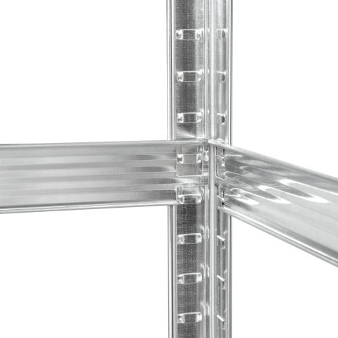 Regał metalowy magazynowy 2w1 5 półek garażowy 180x90x40cm 875kg Rebel Regał metalowy magazynowy 2w1 5 półek garażowy 180x90x40cm 875kg Rebel