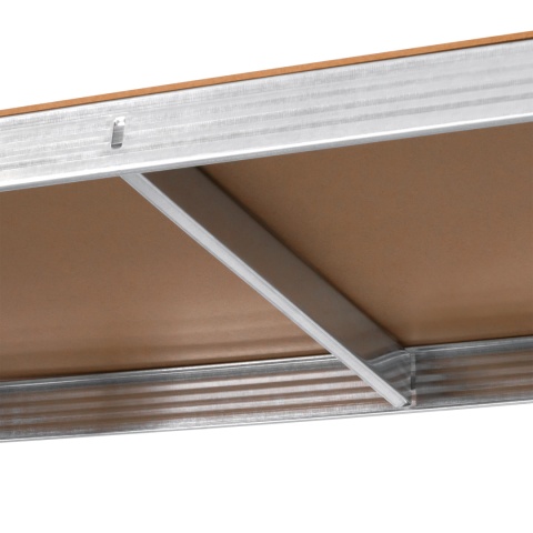 Regał metalowy magazynowy 2w1 5 półek garażowy 180x90x40cm 875kg Rebel Regał metalowy magazynowy 2w1 5 półek garażowy 180x90x40cm 875kg Rebel