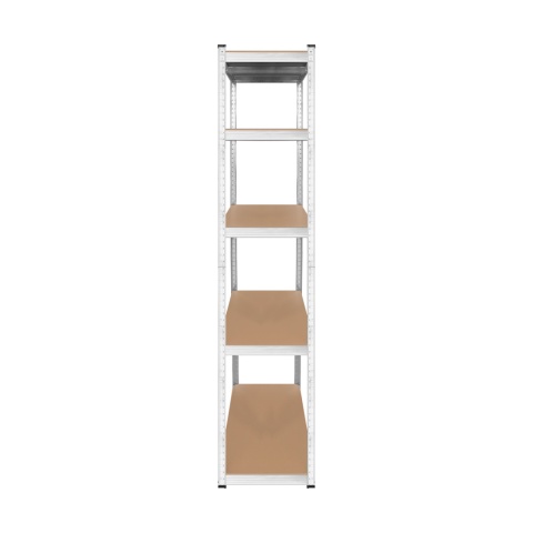 Regał metalowy magazynowy 2w1 5 półek garażowy 205x120x45cm 750kg Rebel Regał metalowy magazynowy 2w1 5 półek garażowy 205x120x45cm 750kg Rebel