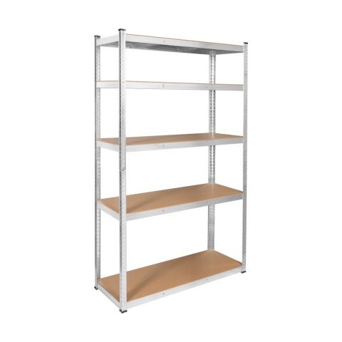 Regał metalowy magazynowy 2w1 5 półek garażowy 205x120 x45cm 875kg Rebel Regał metalowy magazynowy 2w1 5 półek garażowy 205x120 x45cm 875kg Rebel