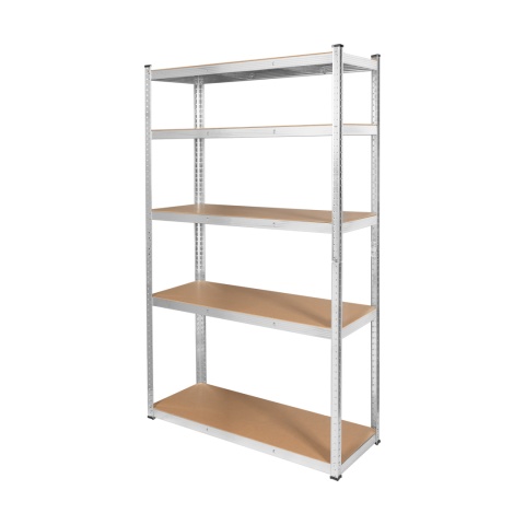 Regał metalowy magazynowy 2w1 5 półek garażowy 205x120 x45cm 875kg Rebel Regał metalowy magazynowy 2w1 5 półek garażowy 205x120 x45cm 875kg Rebel