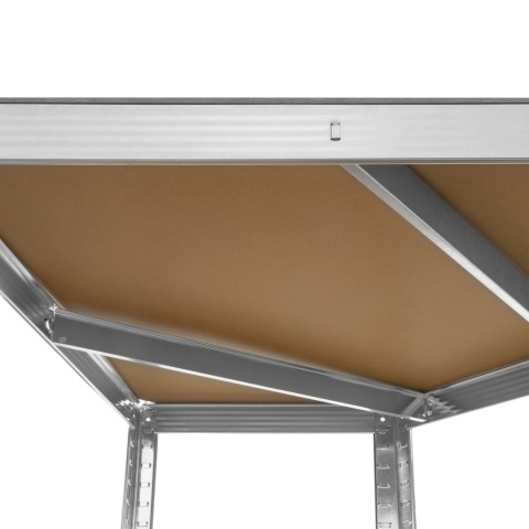 Regał metalowy magazynowy narożny 5 półek garażowy180x40x70cm 875kg Rebel Regał metalowy magazynowy narożny 5 półek garażowy180x40x70cm 875kg Rebel