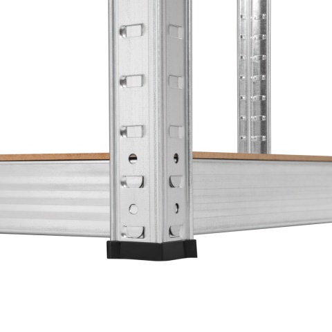 Regał metalowy magazynowy narożny 5 półek garażowy180x40x70cm 875kg Rebel Regał metalowy magazynowy narożny 5 półek garażowy180x40x70cm 875kg Rebel