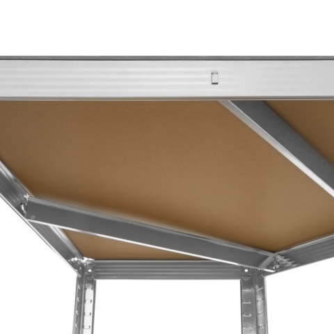 Regał metalowy magazynowy narożny 5 półek garażowy180x40x70cm 875kg Rebel Regał metalowy magazynowy narożny 5 półek garażowy180x40x70cm 875kg Rebel