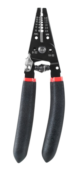 Ściągacz izolacji kabla Rebel Tools ostre precyzyjne hartowane szczęki