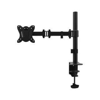 Uchwyt monitora Cabletech UDT-C012 ruchomy 13"-27" czarny + płytka VESA