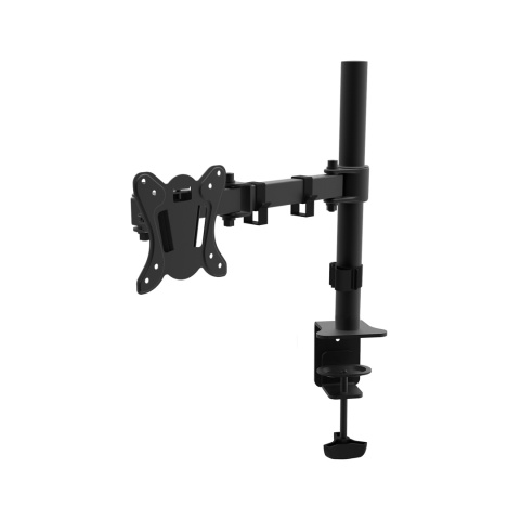 Uchwyt monitora Cabletech UDT-C012 ruchomy 13"-27" czarny + płytka VESA Uchwyt monitora Cabletech UDT-C012 ruchomy 13"-27" czarny + płytka VESA