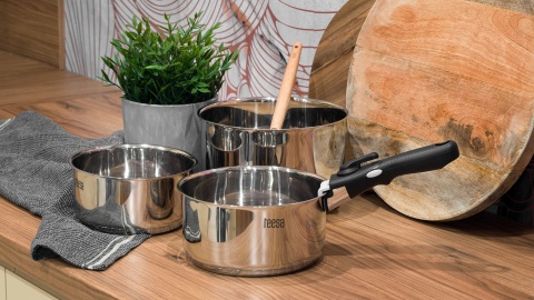Zestaw garnków TEESA COOK EXPERT SINGLE HAND