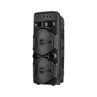 Głośnik Bluetooth LED Boombox karaoke USB AUX 10W Kruger&Matz