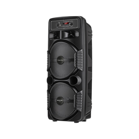 Głośnik Bluetooth LED Boombox karaoke USB AUX 10W Kruger&Matz Głośnik Bluetooth LED Boombox karaoke USB AUX 10W Kruger&Matz