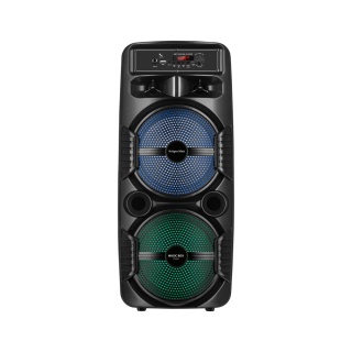 Głośnik Bluetooth LED Boombox karaoke USB AUX 10W Kruger&Matz